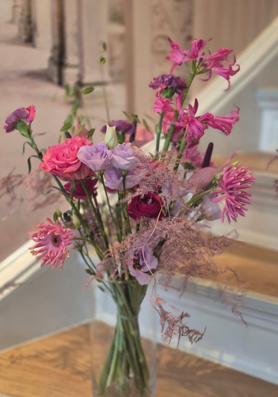 Bouquet in Rosa und Violett