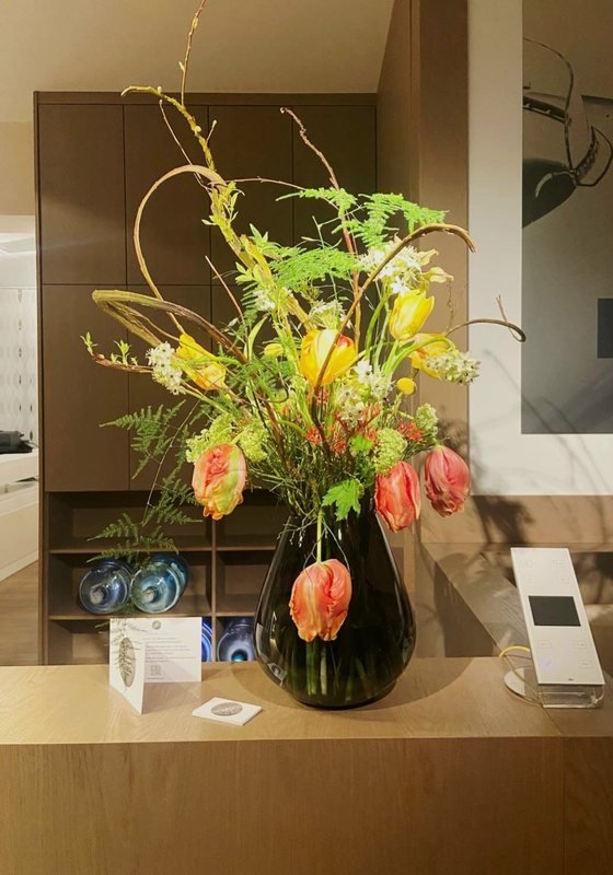 Bouquet in Orange und Gelb