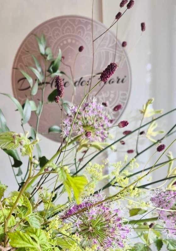 Bouquet in Weiß und Grün