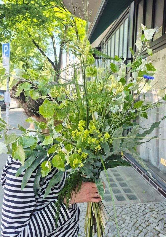 Bouquet in Grün
